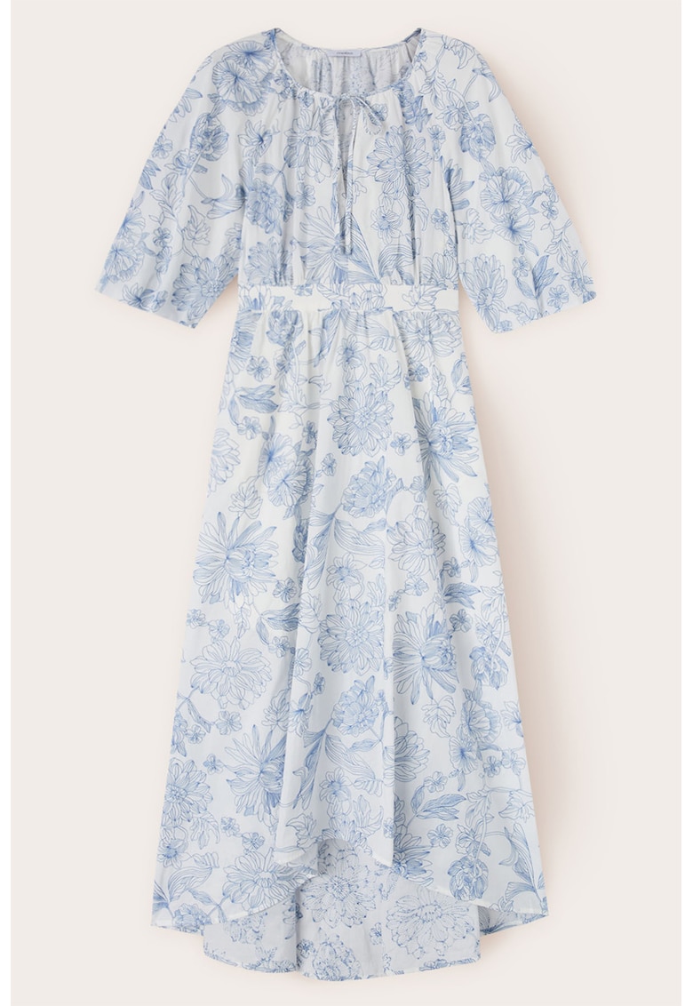 Rochie midi cu imprimeu floral