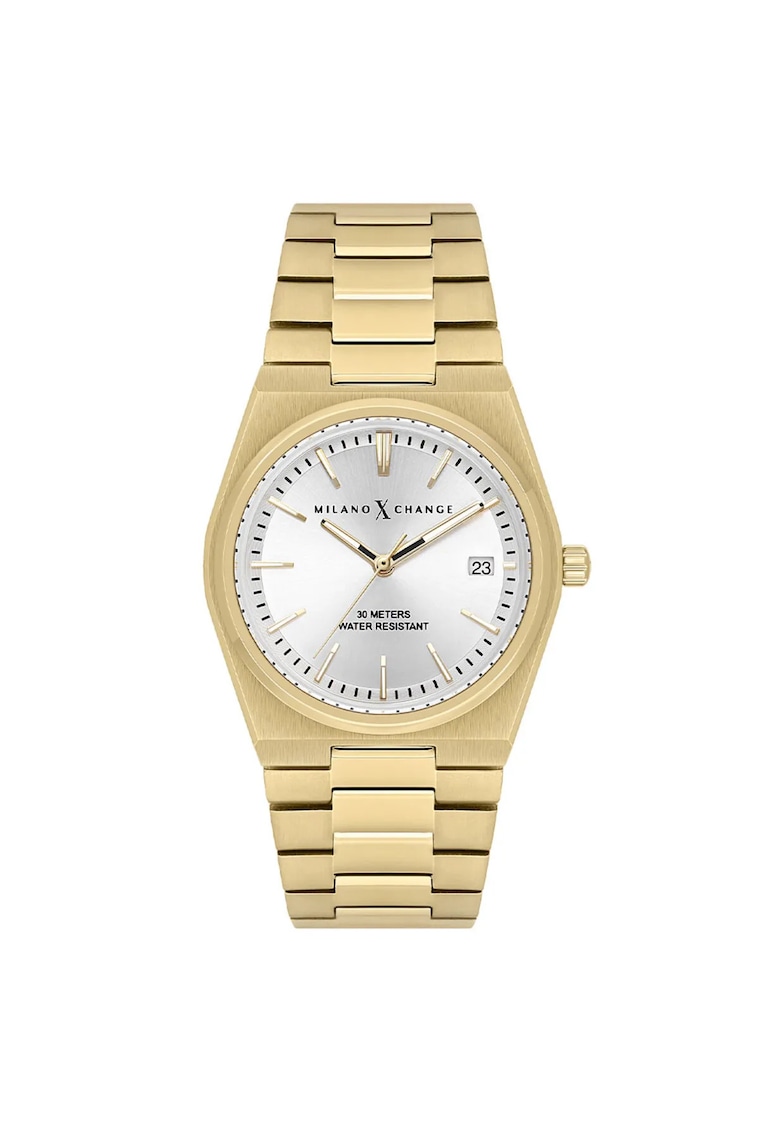 Ceas dama  MXL5121 34mm - culoare aurie - bratara aurie