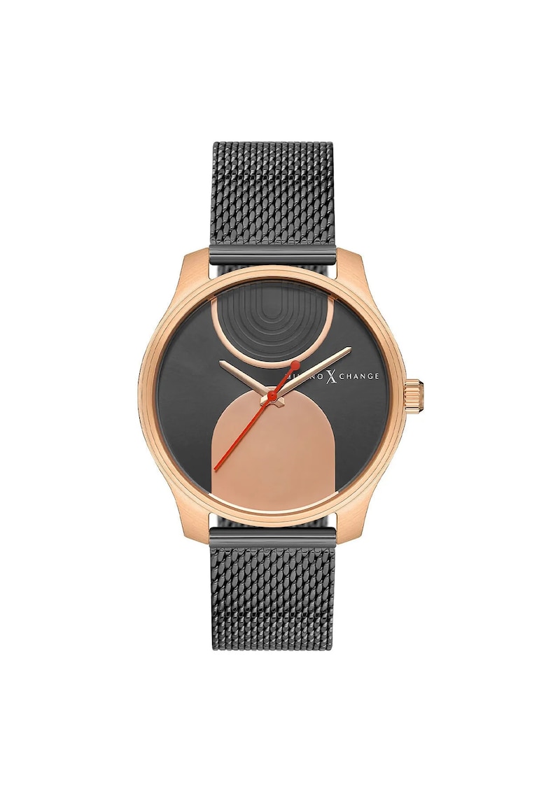 Ceas dama MEX1171 38mm - culoare aurie - curea textil gri - rezistent la apa 3 ATM Ceas dama MEX1171 38mm - culoare aurie - curea textil gri - rezistent la apa 3 ATM