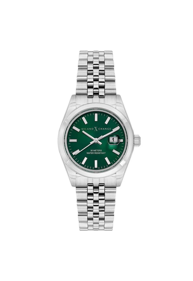 Ceas dama MXL6120 - otel - 31-34 mm - metalic - curea metalica - rezistenta la apa 3 ATM