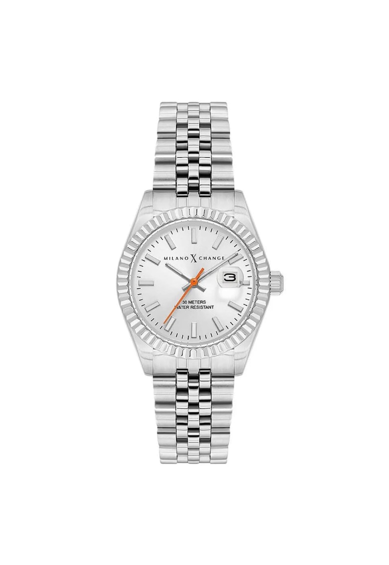 Ceas dama MXL6123 - otel - 31-34 mm - metalic - curea metalica - rezistenta la apa 3 ATM