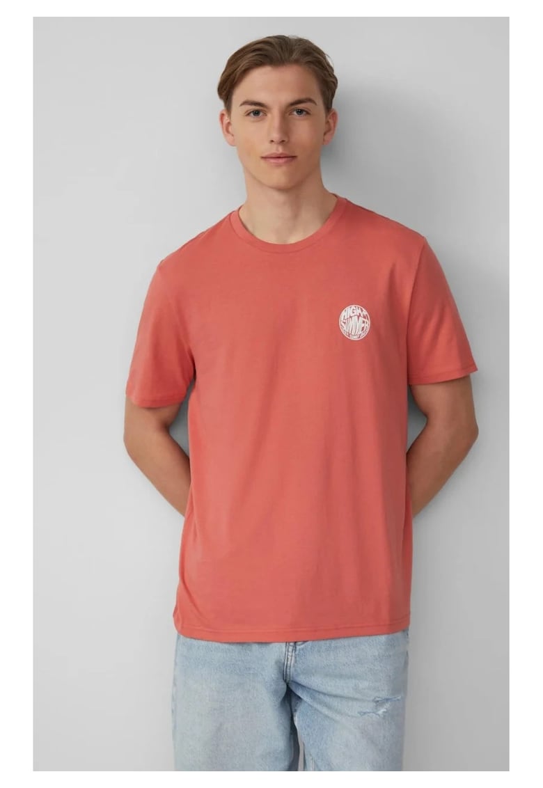 Q/S by s.Oliver Tricou barbati cu imprimeu - decolteu la baza gatului - Regular fit Q/S by s.Oliver Tricou barbati cu imprimeu - decolteu la baza gatului - Regular fit