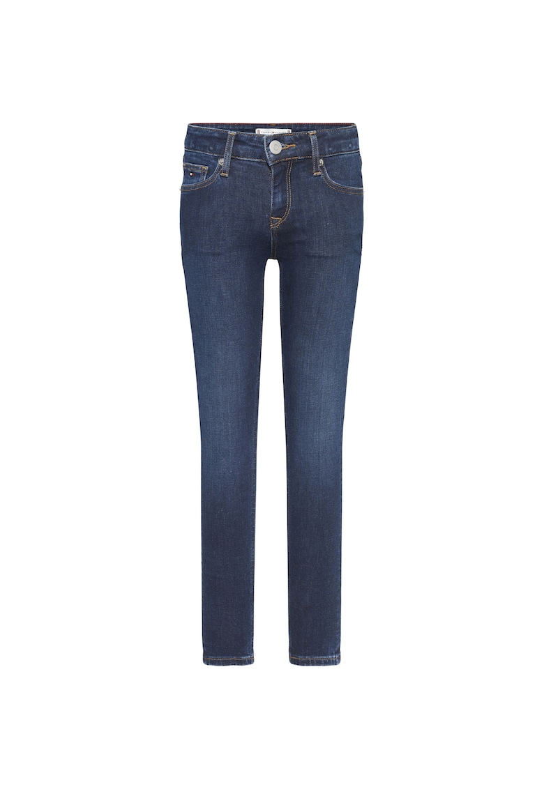 Blugi skinny cu talie medie Nora -