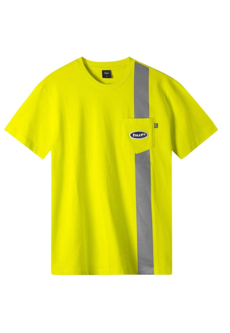 Huf Tricou cu detaliu reflectorizant Aquamarin