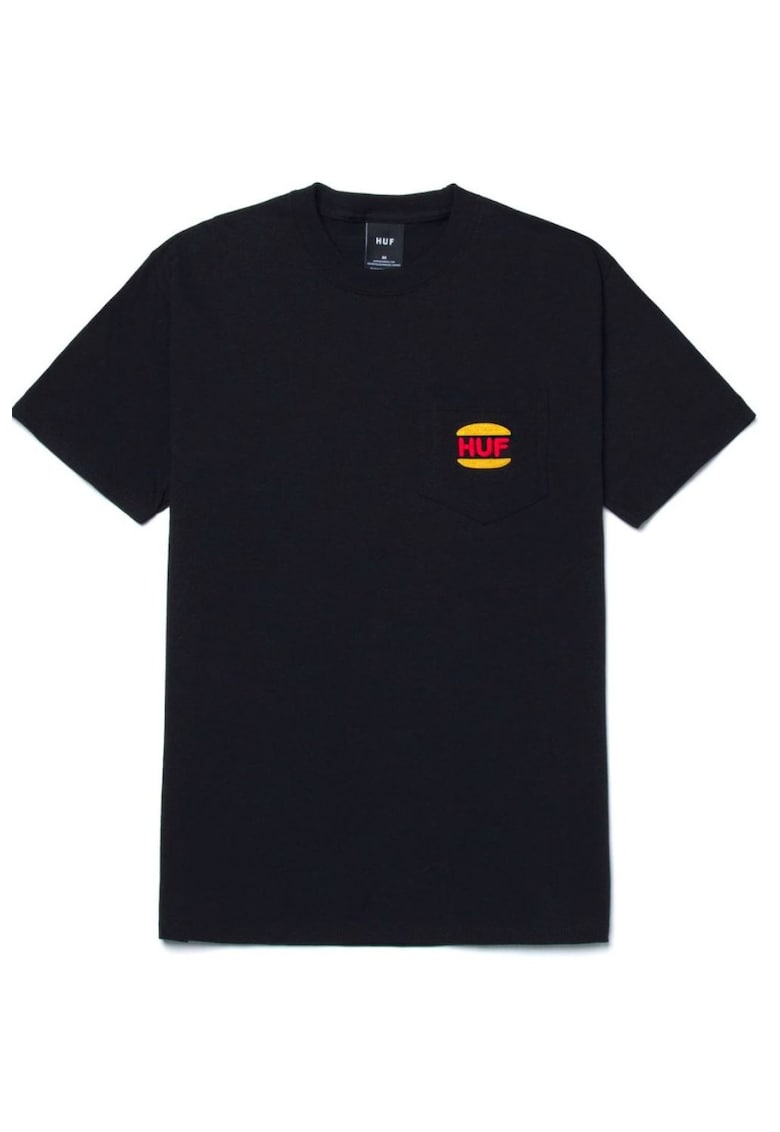 Huf Tricou cu detaliu logo brodat Regal Pocket -