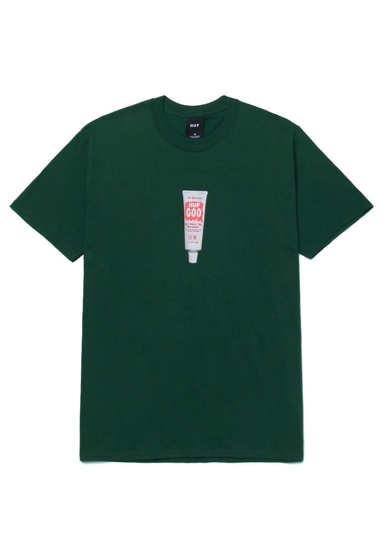 Huf Tricou cu detaliu logo Repair -