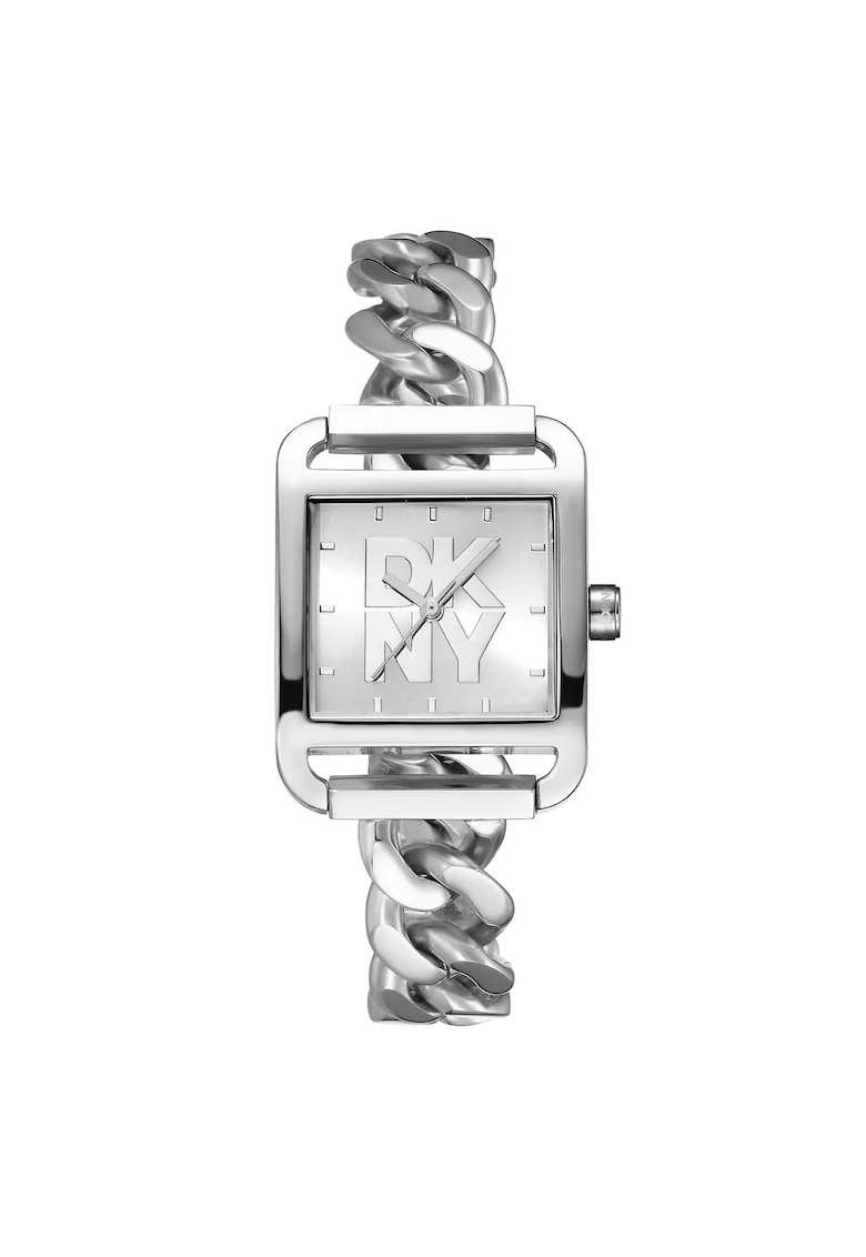 Ceas de dama DK1L081M0015 - carcasa 27 x 34.5 mm - curea din otel - 3 ATM