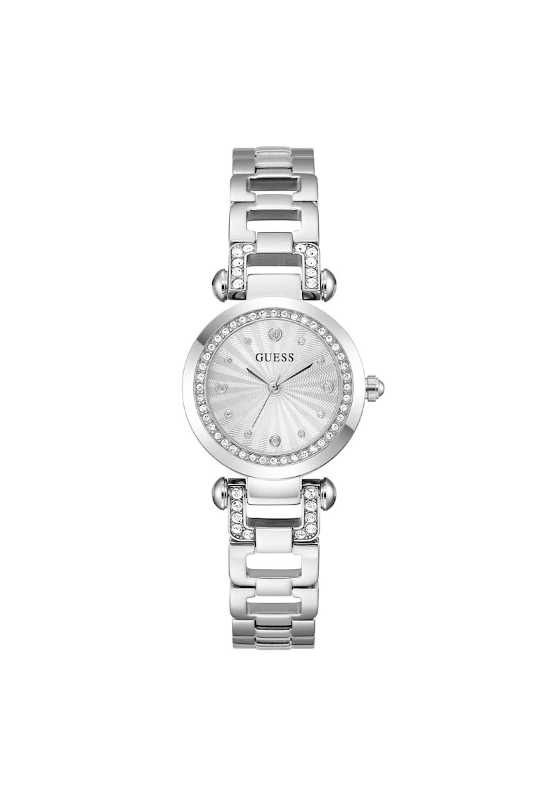 Ceas dama GW0869L3 30mm otel curea argintie - mecanism quartz - rezistenta la apa 3 ATM