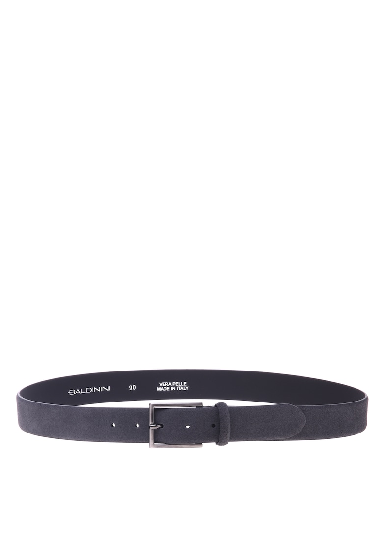 Curea de piele intoarsa cu catarama metalica