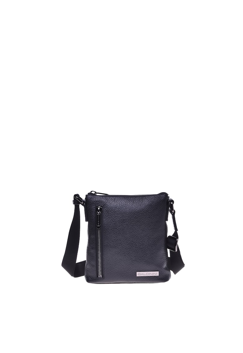 Baldinini Geanta crossbody de piele - Negru