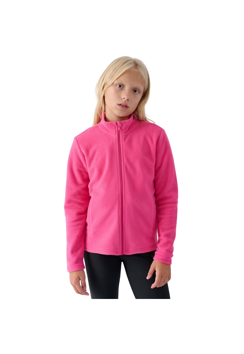 Hanorac sport copii F261 - fuchsia - material poliester - tehnologie 4FWarm
