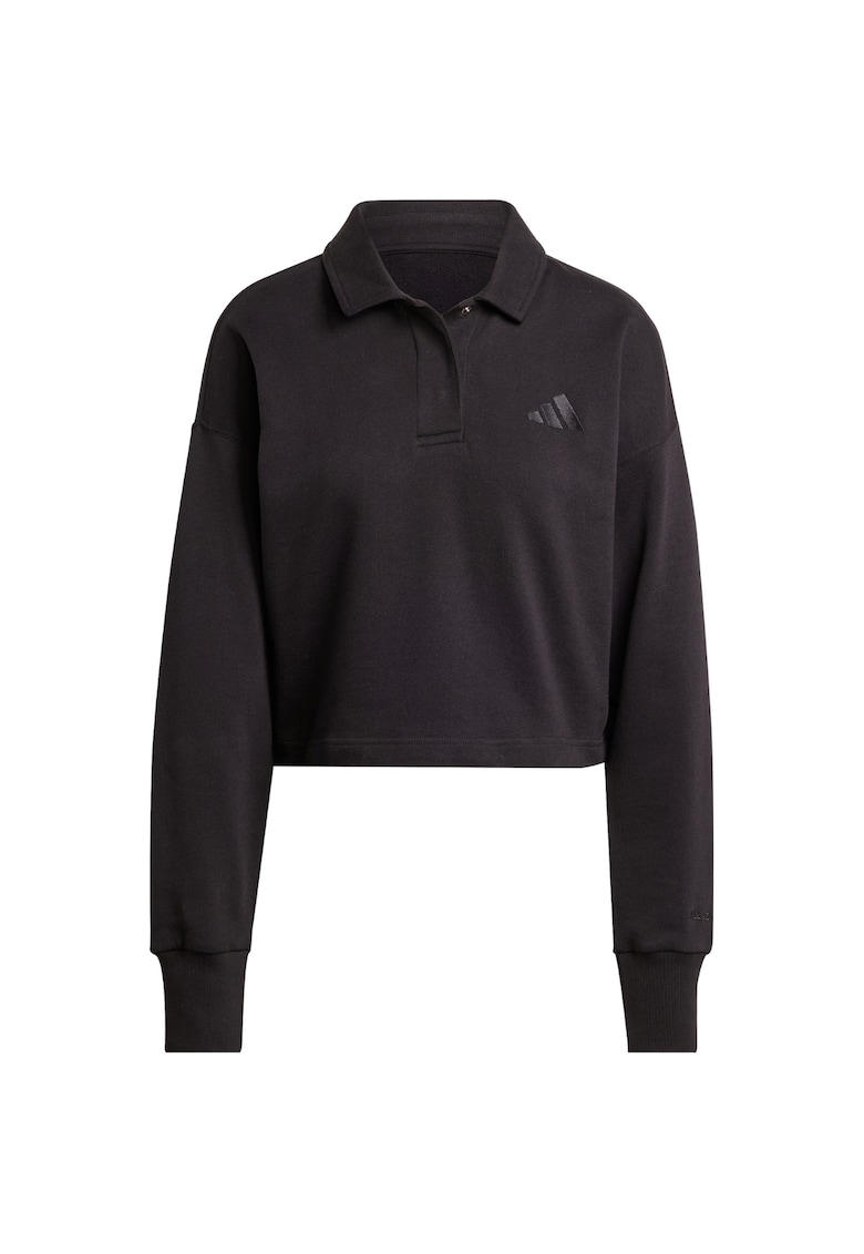 Hanorac sport dama bumbac - negru -