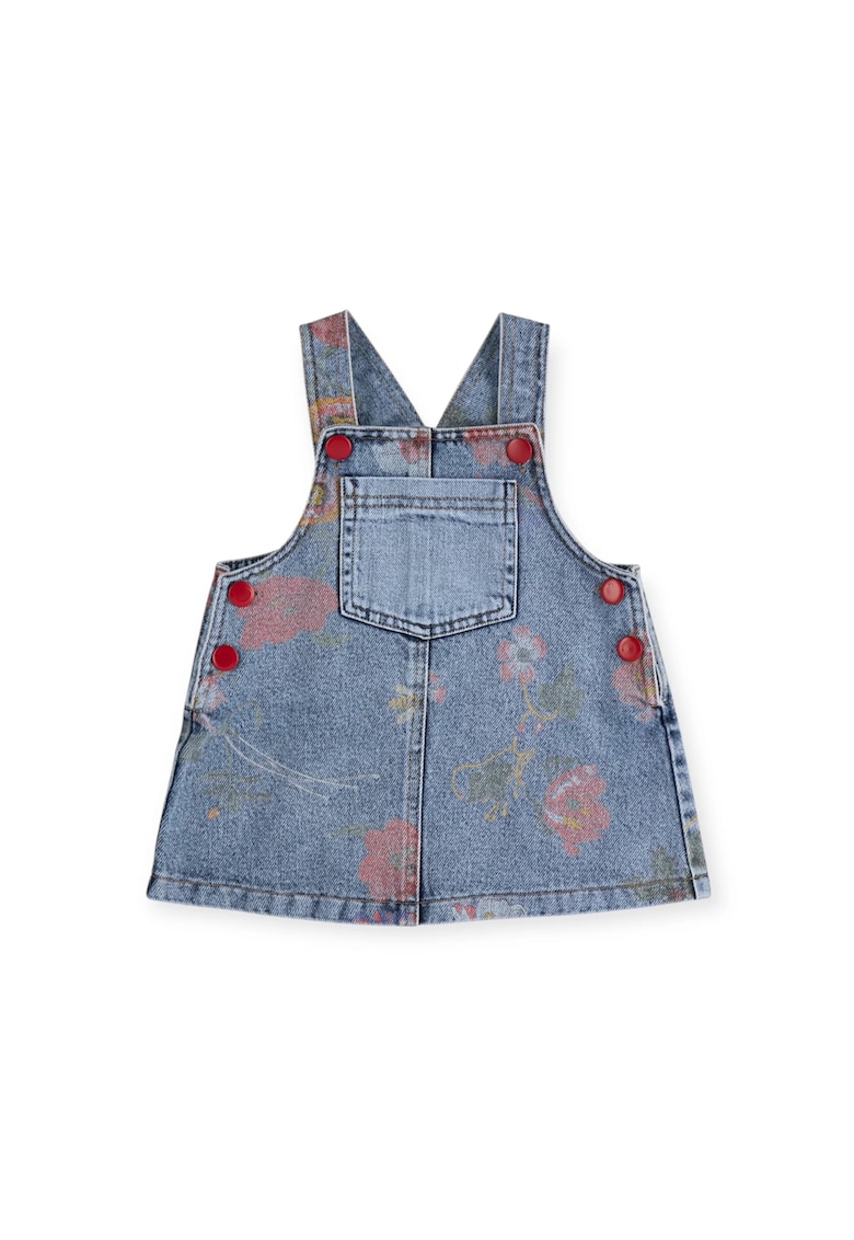 Rochie sarafan de blugi  - It`s Our Nature - Bleumarin - pentru fetite