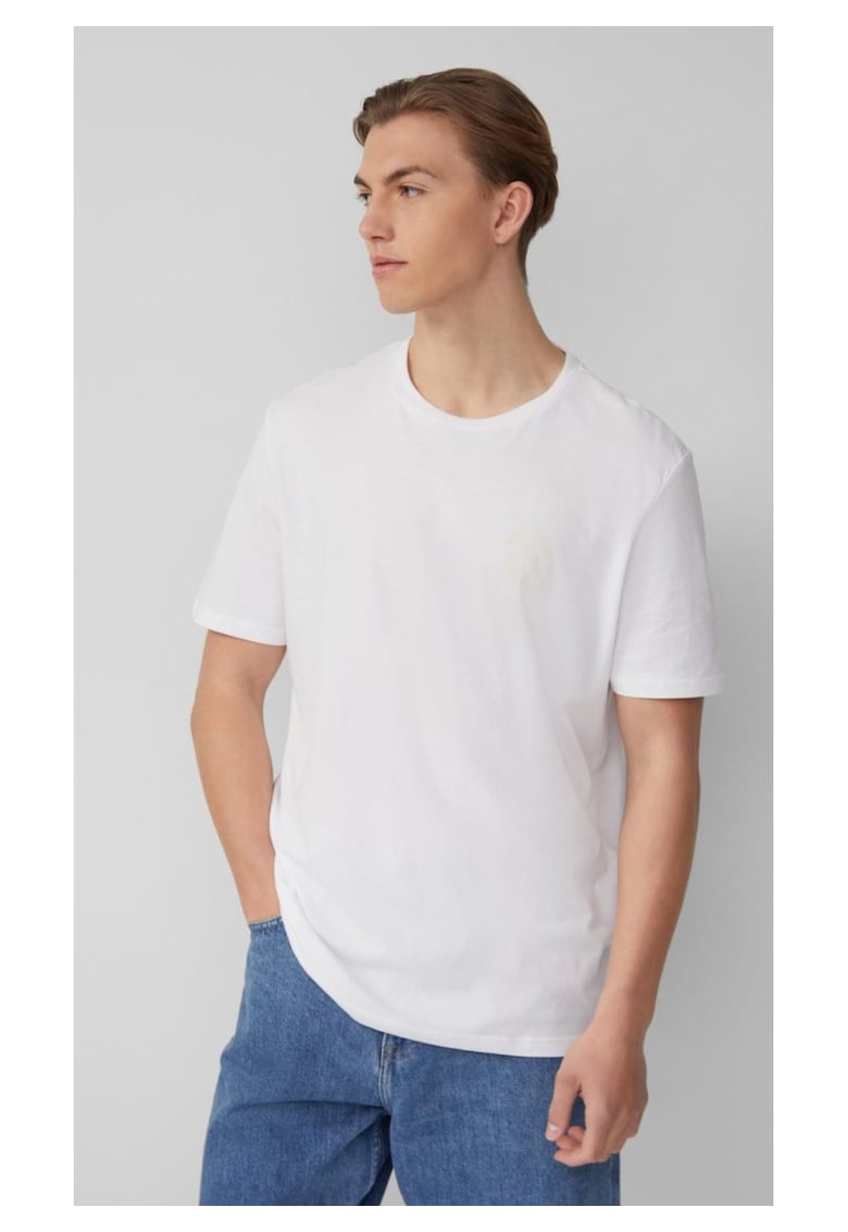 Q/S by s.Oliver Tricou barbati cu imprimeu - decolteu la baza gatului - Regular fit Q/S by s.Oliver Tricou barbati cu imprimeu - decolteu la baza gatului - Regular fit