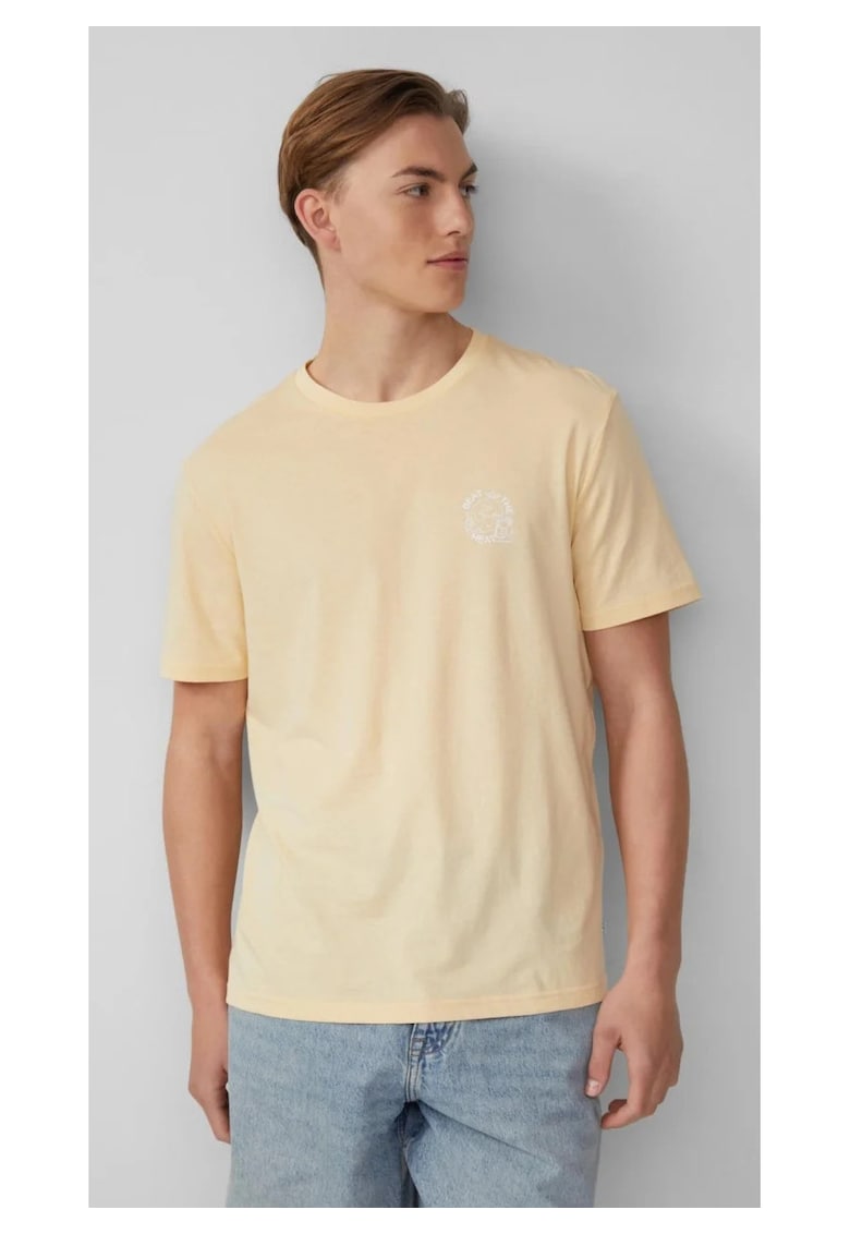 Q/S by s.Oliver Tricou barbati cu imprimeu - decolteu la baza gatului - Regular fit Q/S by s.Oliver Tricou barbati cu imprimeu - decolteu la baza gatului - Regular fit