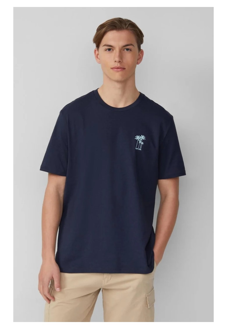 Q/S by s.Oliver Tricou barbati cu imprimeu - decolteu la baza gatului - Regular fit Q/S by s.Oliver Tricou barbati cu imprimeu - decolteu la baza gatului - Regular fit