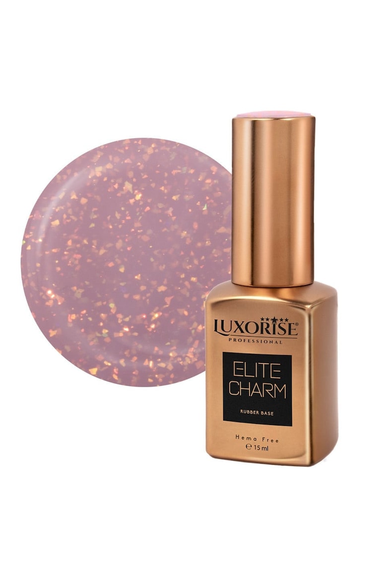 Rubber Base Hema Free ELITE CHARM - Burbon Glow 15ml