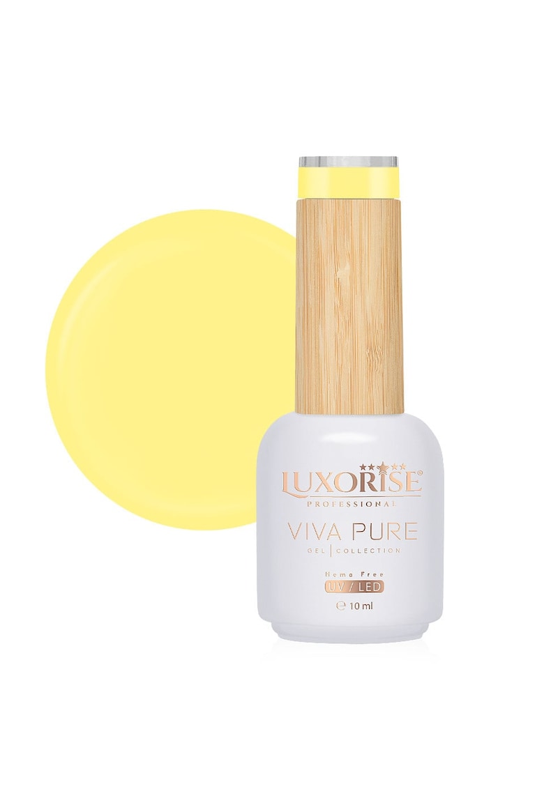 Oja Semipermanenta Hema Free Viva Pure - 10mlzwqdwqd - Galben