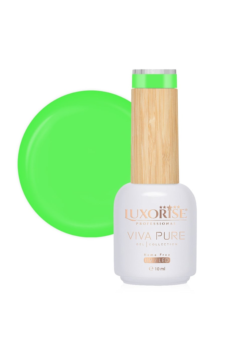 Oja Semipermanenta Hema Free Viva Pure - Wild Green 10ml