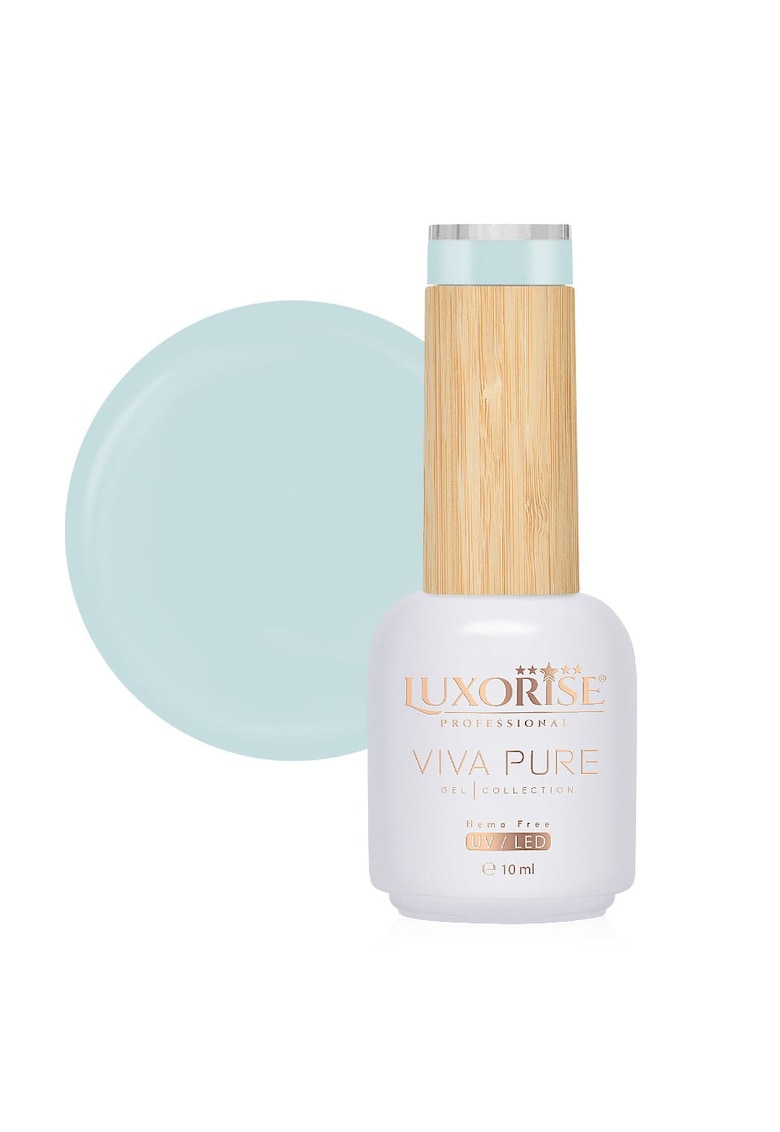Oja Semipermanenta Hema Free Viva Pure  - Pastel Emerald 10ml
