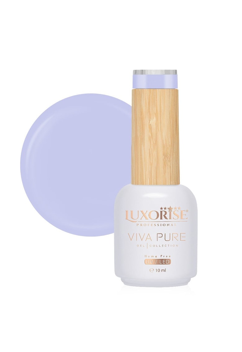 Oja Semipermanenta Hema Free Viva Pure - Powder Purple 10ml
