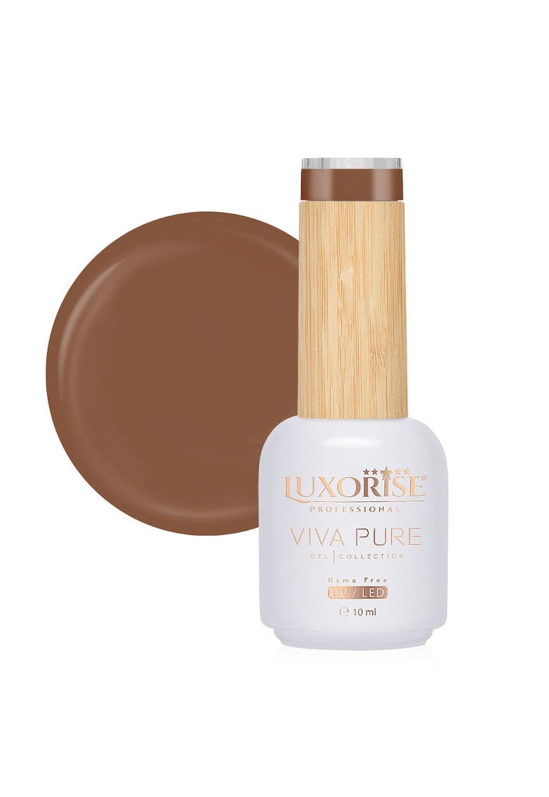 Oja Semipermanenta Hema Free Viva Pure - Rich Sepia 10ml