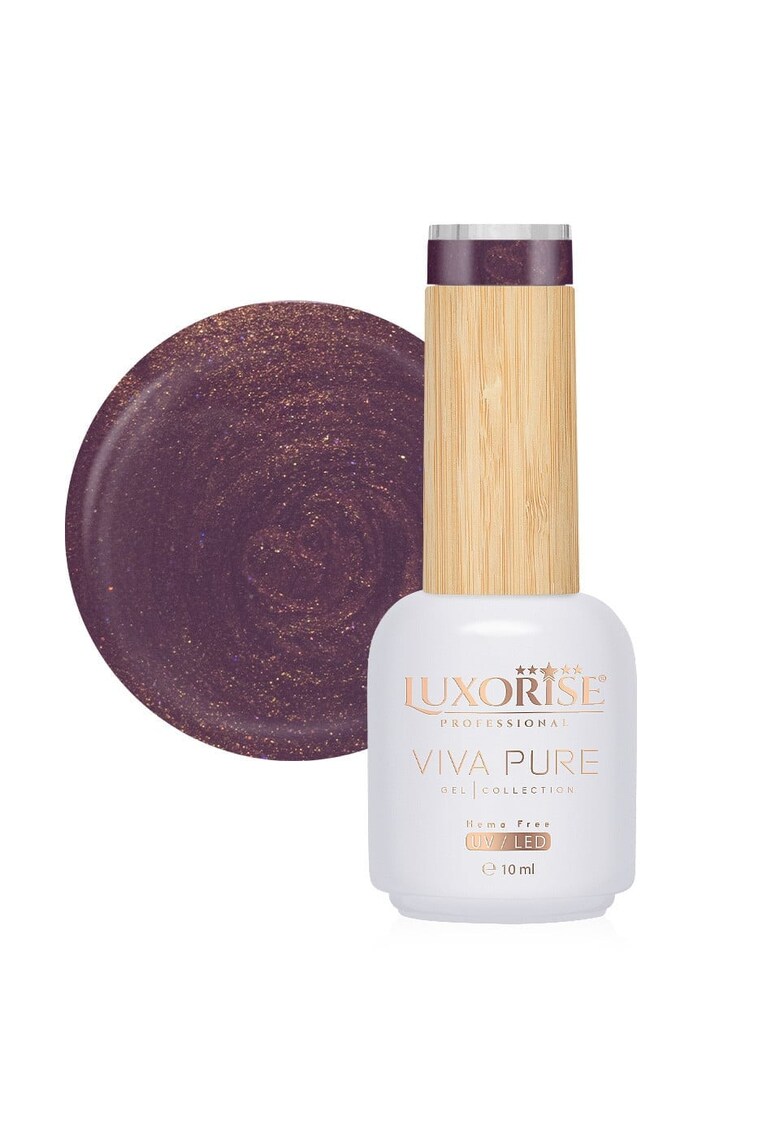Oja Semipermanenta Hema Free Viva Pure - Golden Years 10ml Oja Semipermanenta Hema Free Viva Pure - Golden Years 10ml