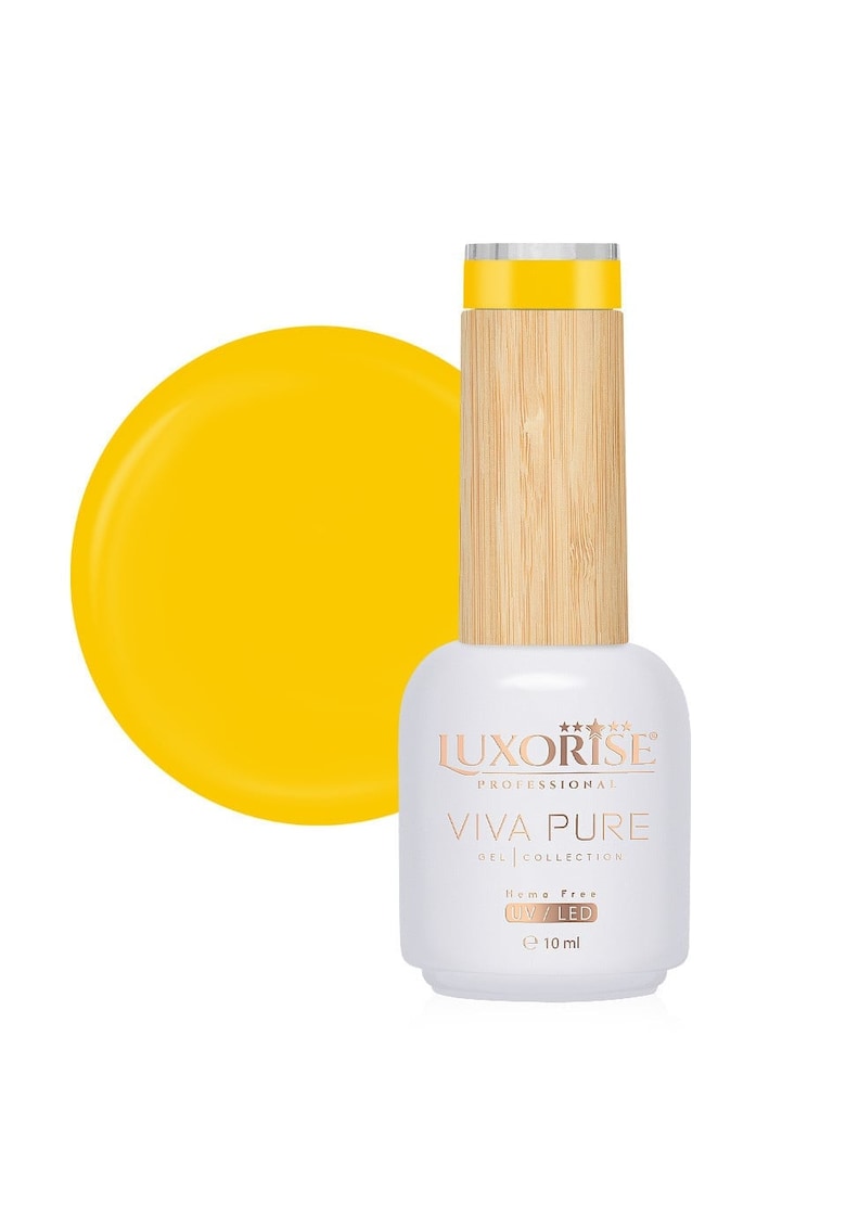 Oja Semipermanenta Hema Free Viva Pure - Amber Fortune 10ml
