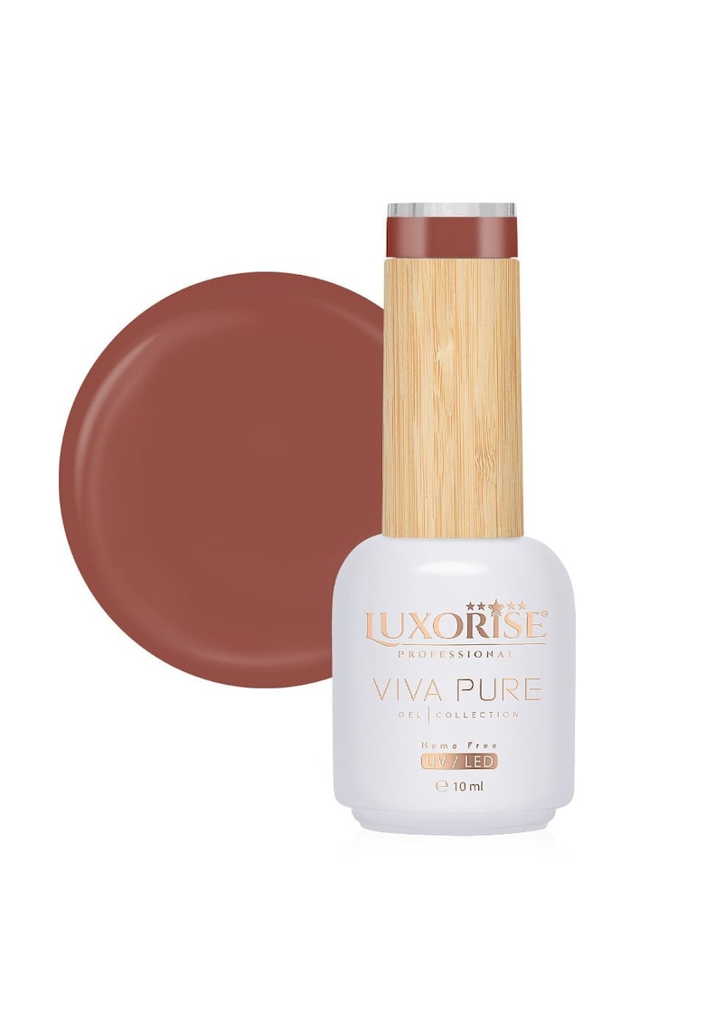 Oja Semipermanenta Hema Free Viva Pure - Regal Rust 10ml