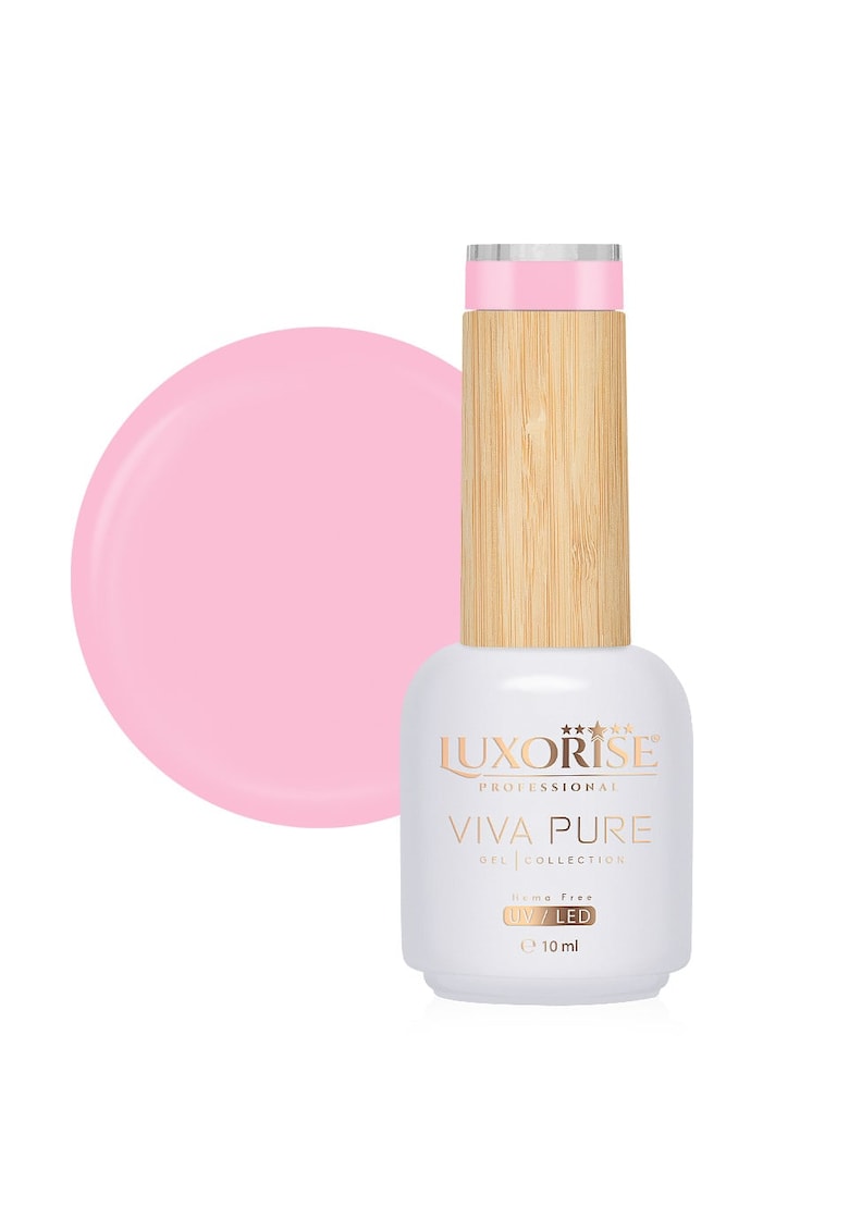 Oja Semipermanenta Hema Free Viva Pure - Pure Pink 10ml