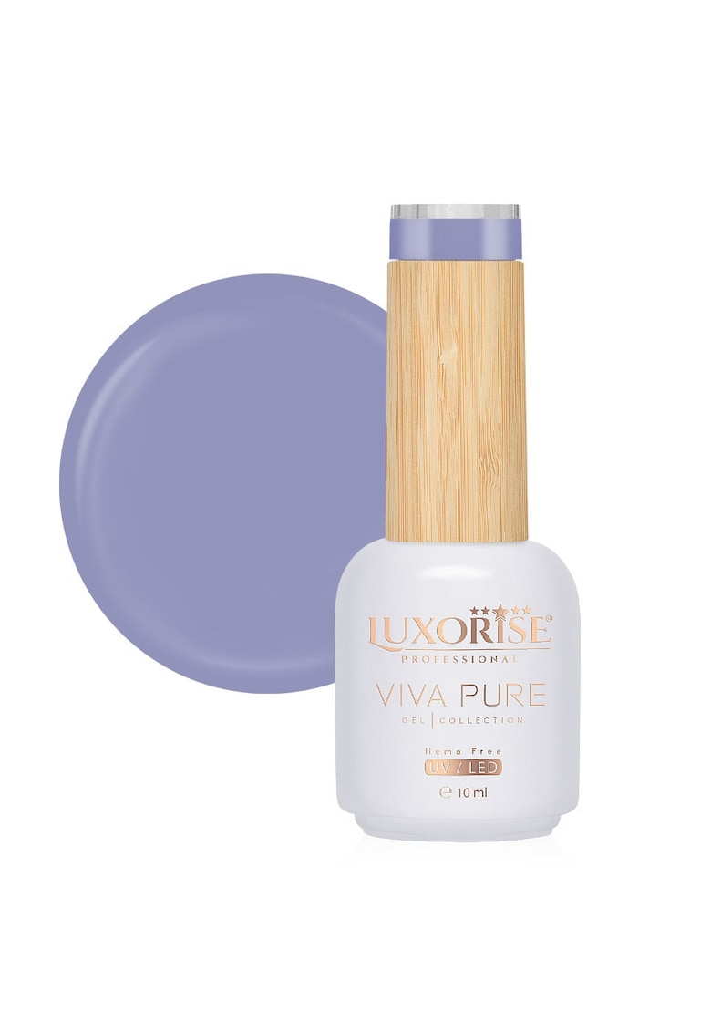 Oja Semipermanenta Hema Free Viva Pure - Clouded Lilac 10ml