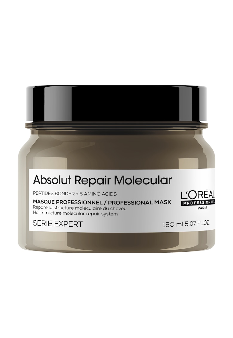 Masca concentrata pentru par deteriorat L’Oreal Professionnel Serie Expert Absolut Repair Molecular - formulata cu legaturi peptidice si 5 aminoacizi