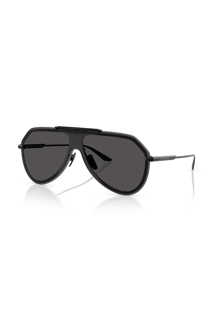 Ochelari de soare aviator cu rama metalica