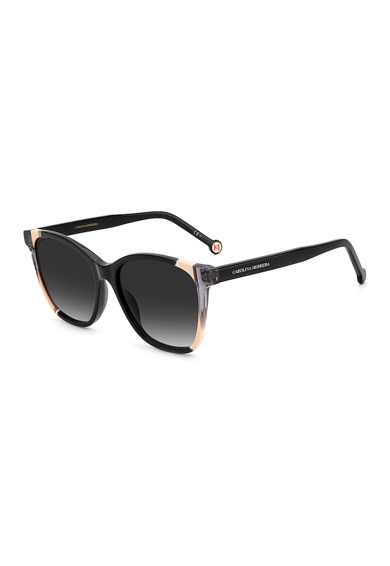 Ochelari de soare wayfarer cu lentile in degrade - Negru
