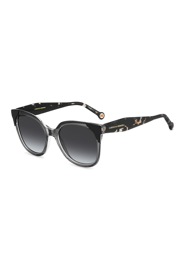 Ochelari de soare butterfly cu logo lateral - Negru/Alb murdar