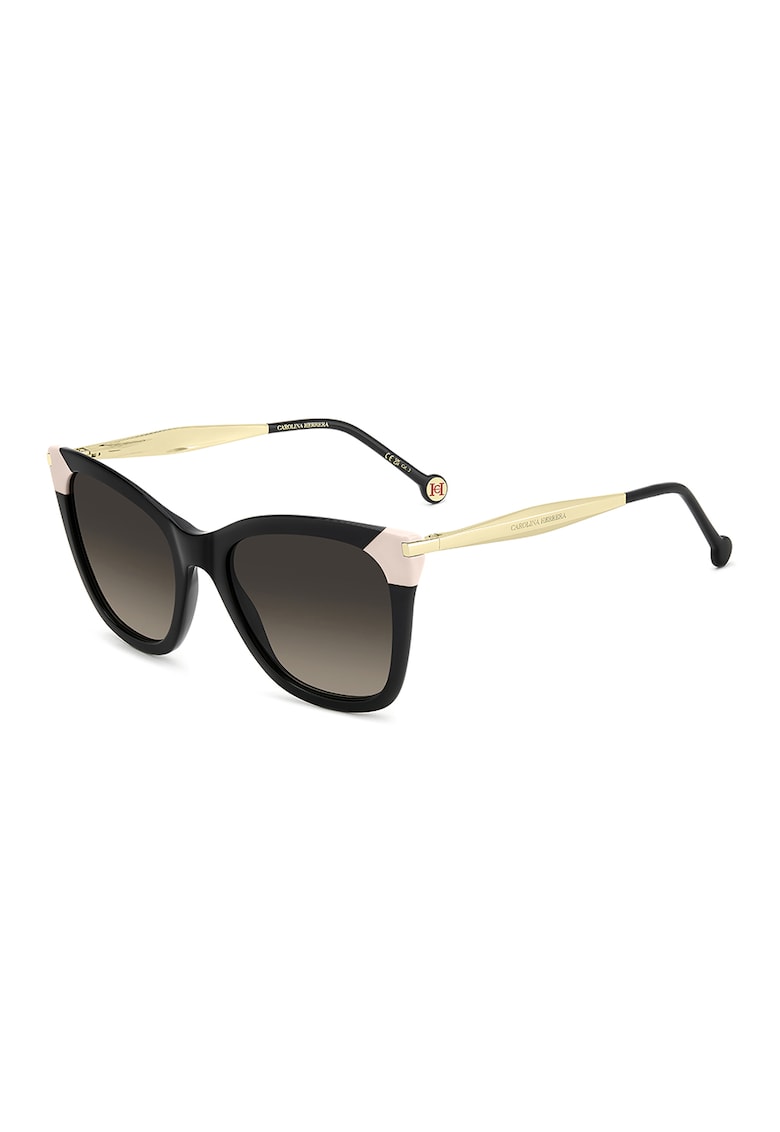 Ochelari de soare cat-eye cu lentile in degrade - Auriu