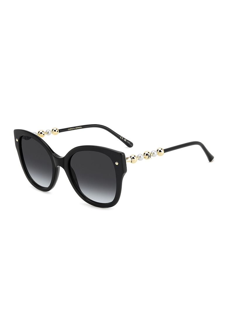 Ochelari de soare butterfly cu rama metalica - Auriu/Negru