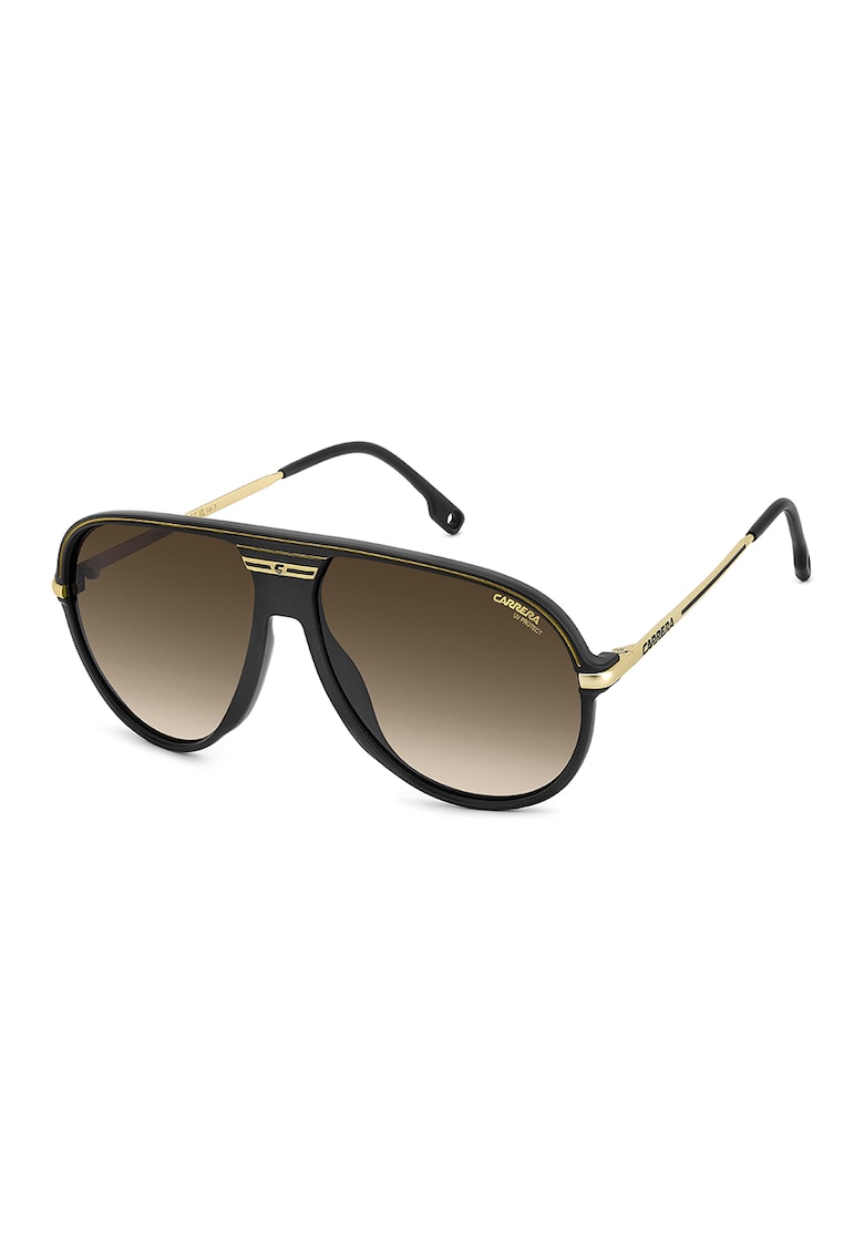 Ochelari de soare aviator cu logo - Auriu