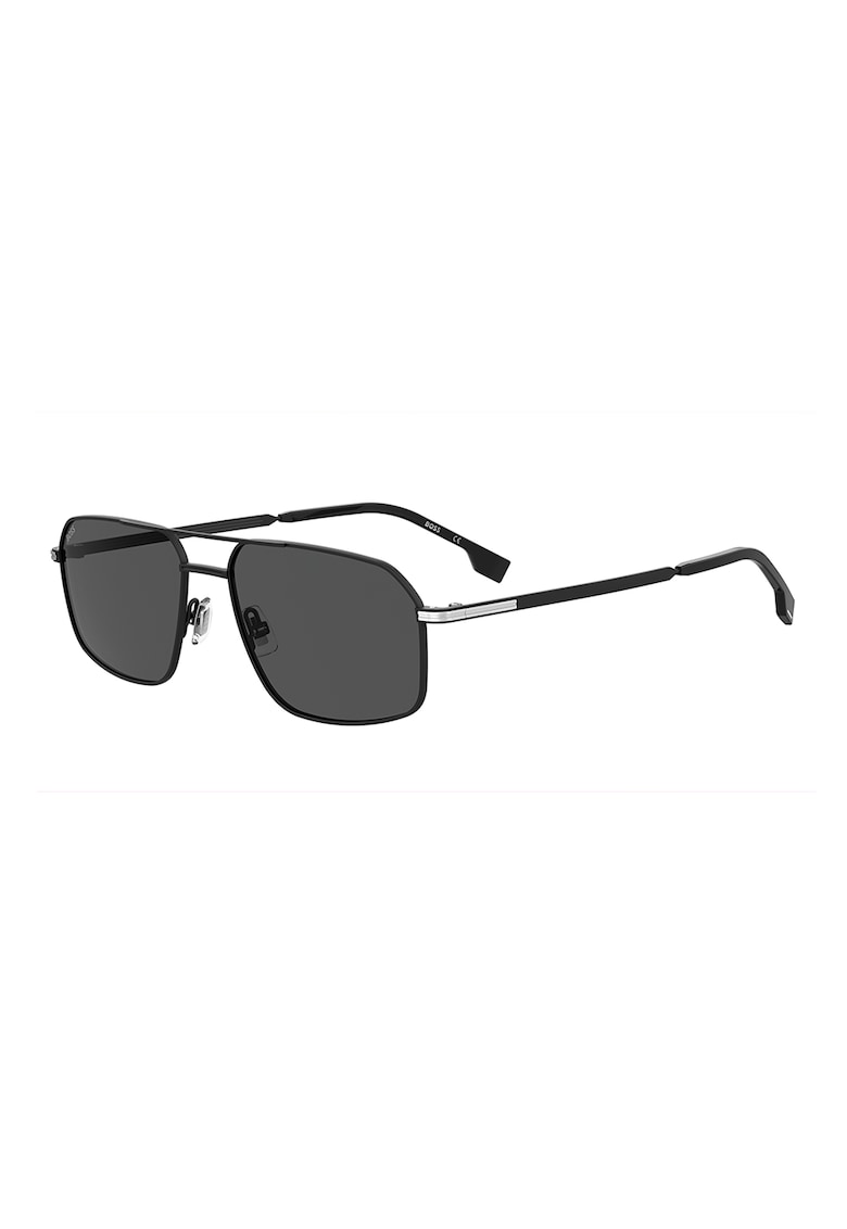 Ochelari de soare aviator cu logo discret