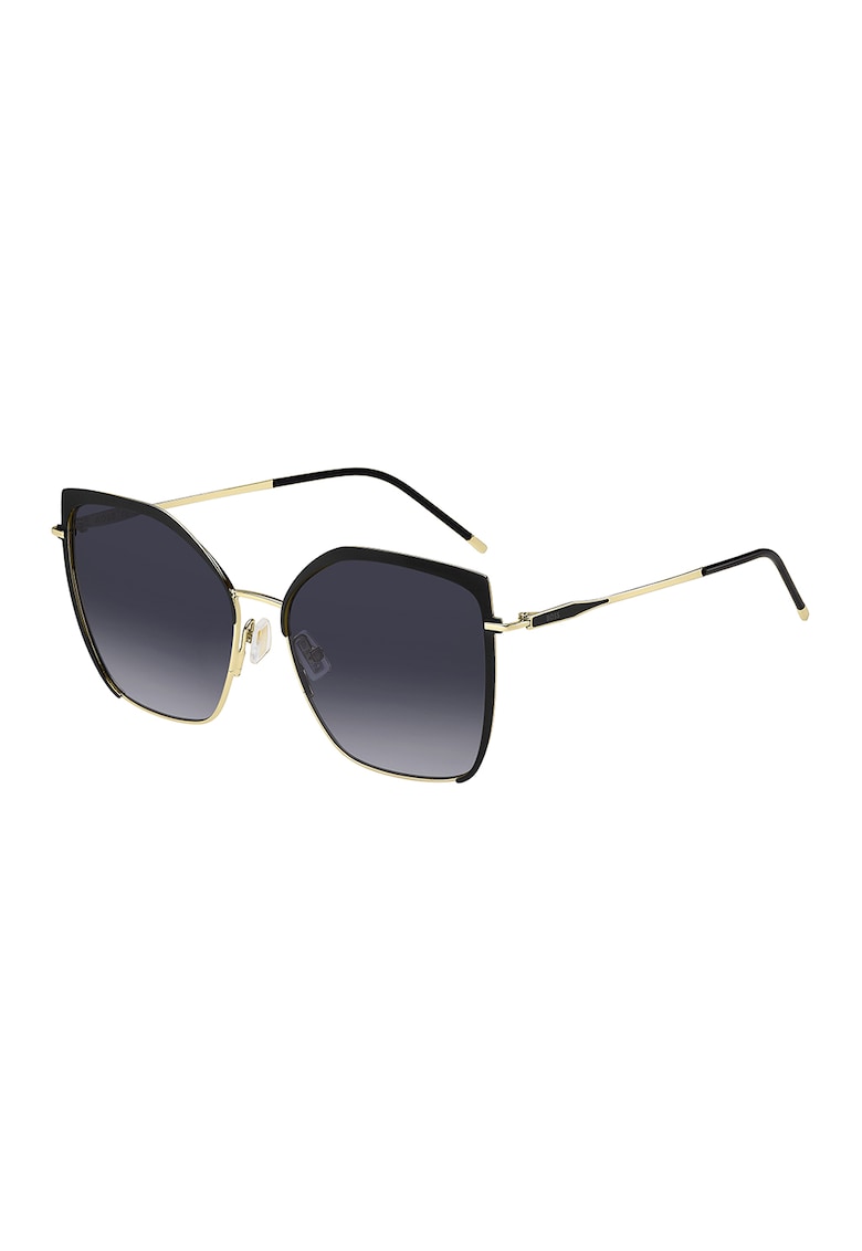 Ochelari de soare butterfly cu lentile in degrade - Auriu/Negru