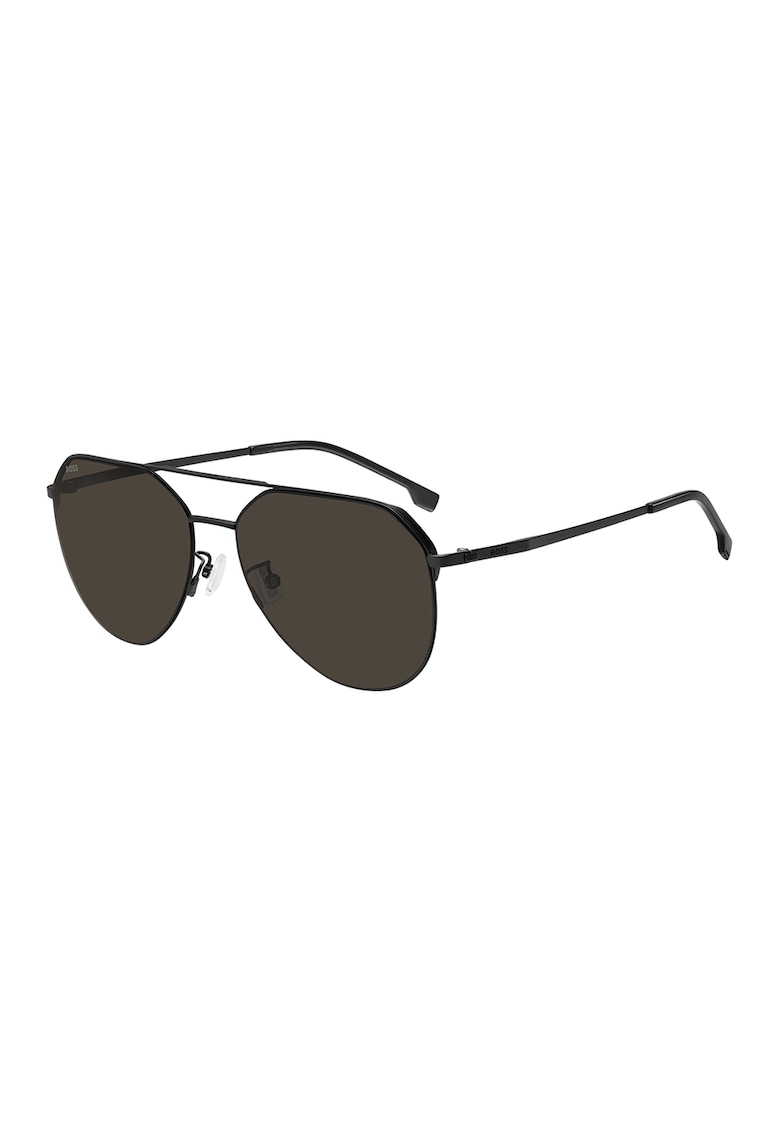 Ochelari de soare aviator cu rama metalica