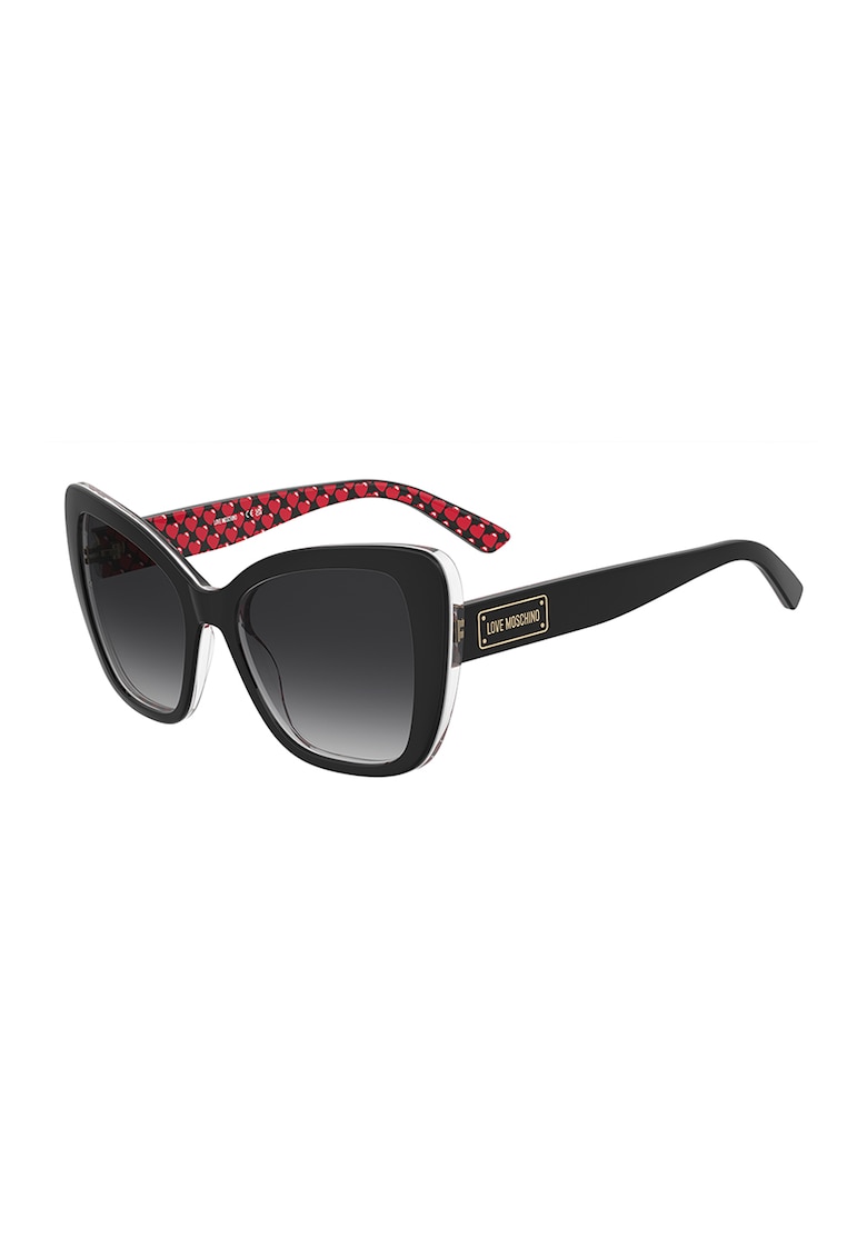 Ochelari de soare butterfly cu lentile in degrade - Negru