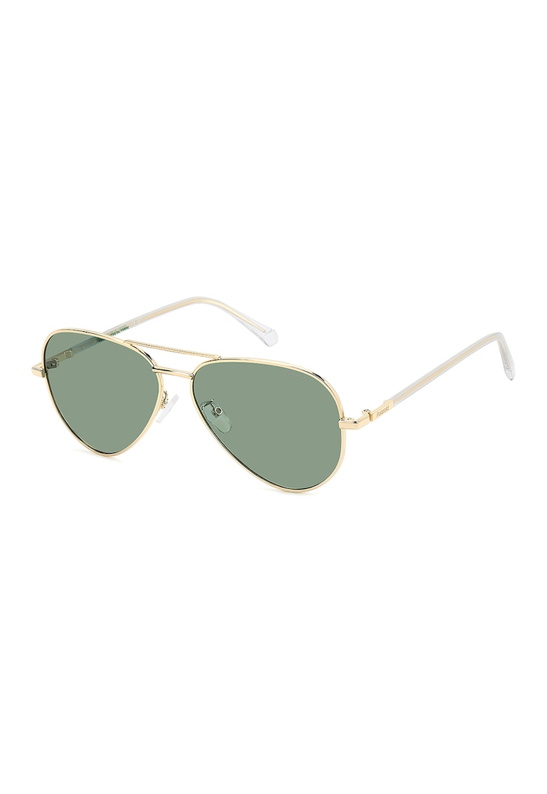Ochelari de soare aviator cu lentile polarizate - Auriu