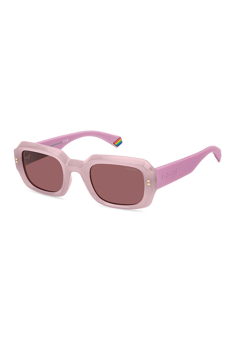 Ochelari de soare unisex cu lentile polarizate - Roz deschis