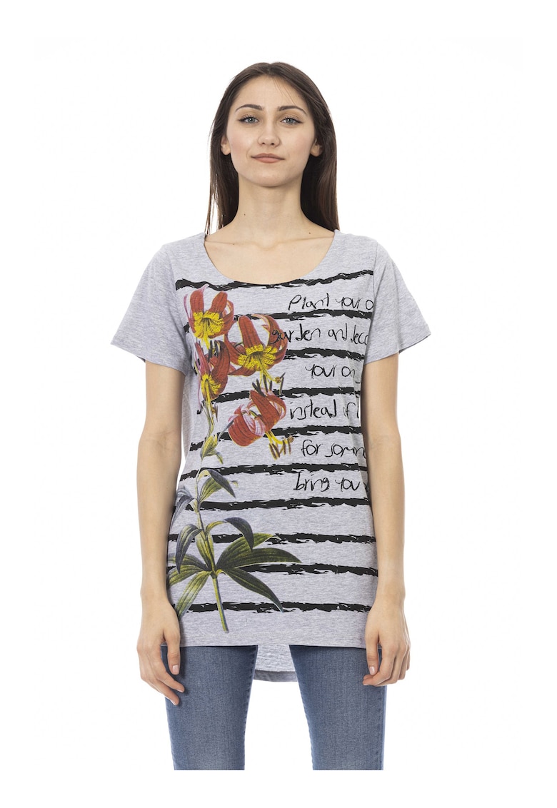 Tricou cu terminatie asimetrica