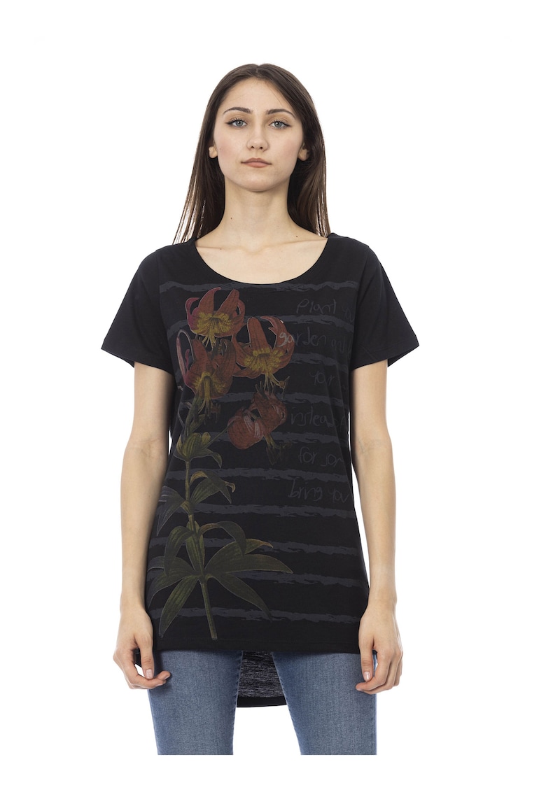 Tricou cu terminatie asimetrica