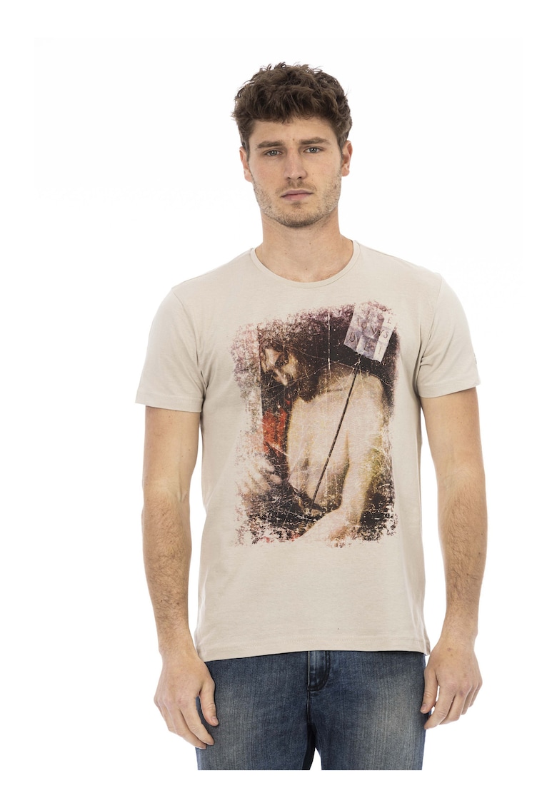 Tricou slim-fit cu imprimeu grafic