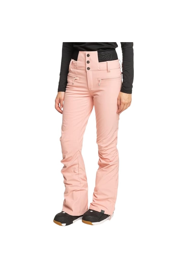 Pantaloni de ski cu talie inalta