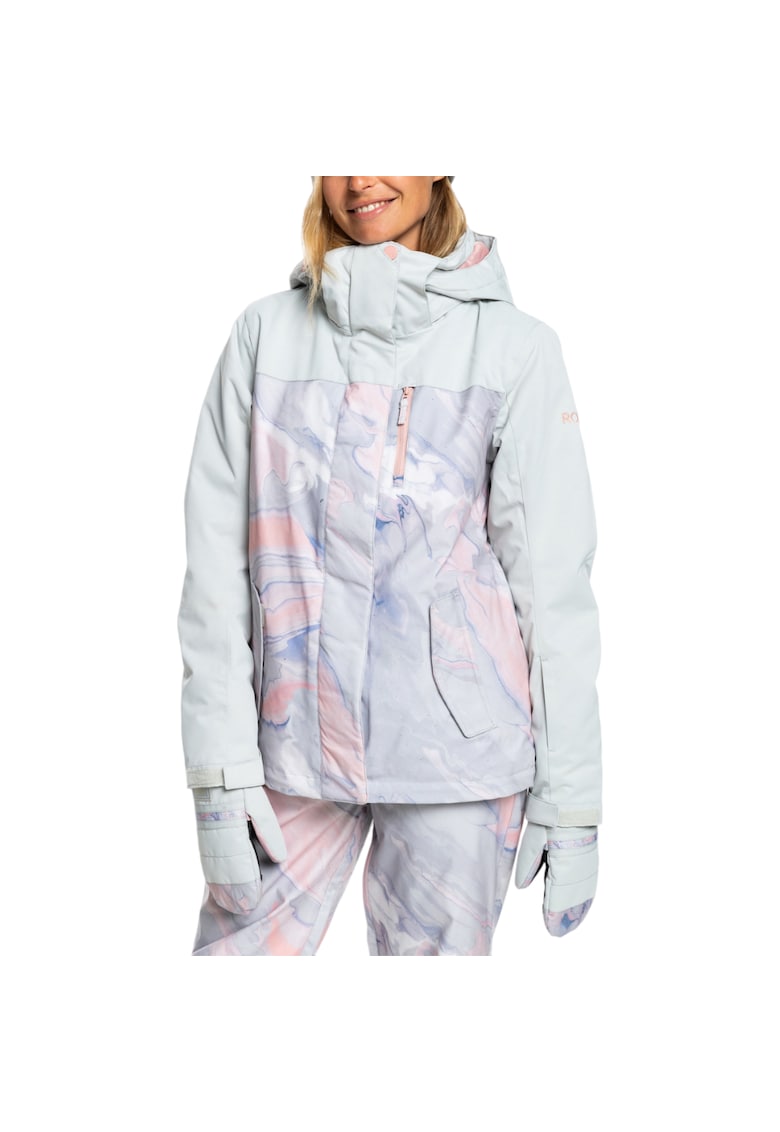 Geaca de ski DryFlight cu guler si gluga -