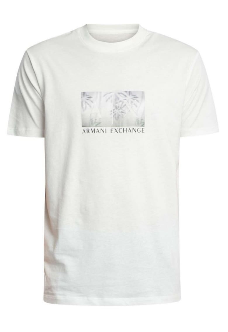 Armani Exchange Tricou din bumbac cu print